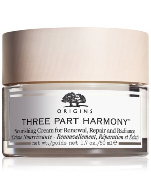 Origins Vyživující pleťový krém Three Part Harmony™ (Nourishing Cream For Renewal, Repair And Radiance) 50 ml
