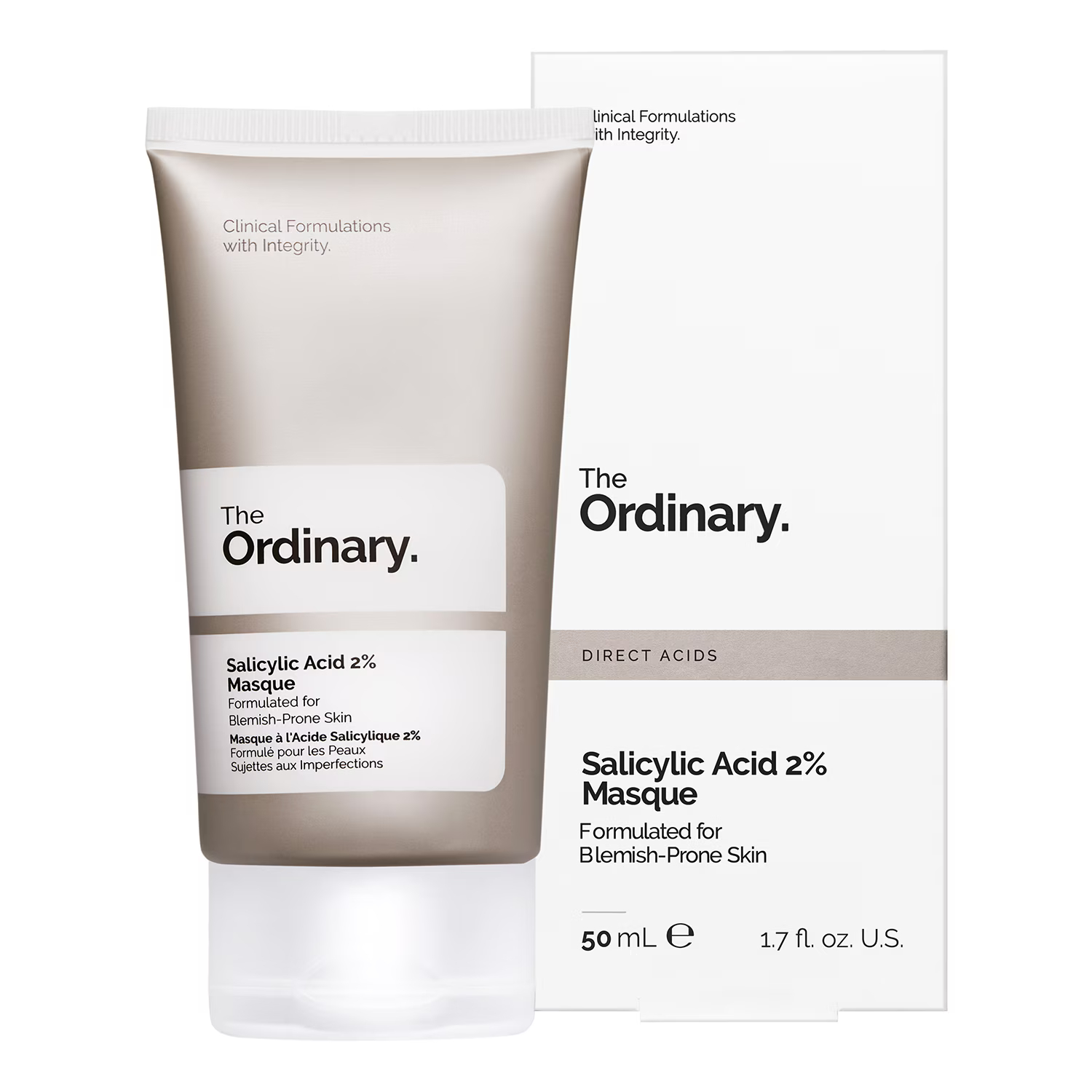 The Ordinary Čistiaca pleťová maska Salicylic Acid 2% (Masque) 50 ml
