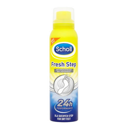 Levně Scholl Antiperspirant na nohy ve spreji Fresh Step 150 ml