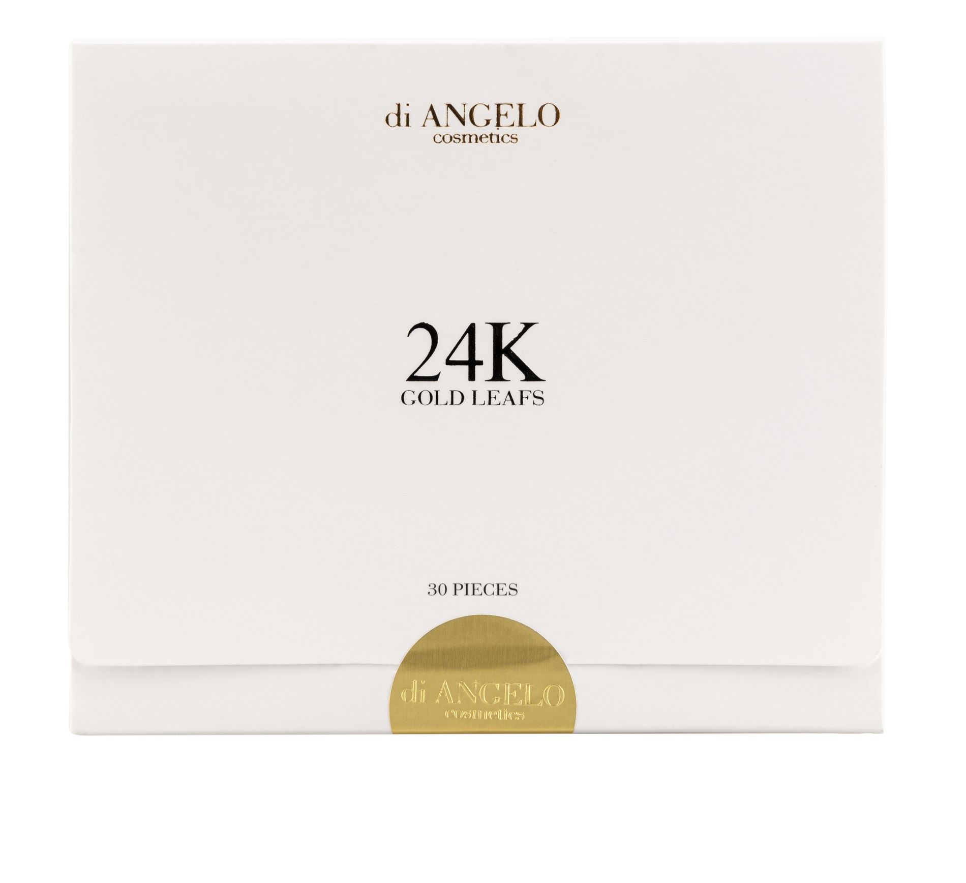 di ANGELO cosmetics Omlazující a antioxidační péče s čistým zlatem (24 k Gold Leafes) 30 ks
