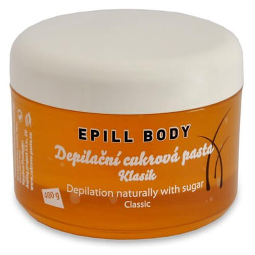 Ostatní Epill Body - Depilační cukrová pasta Klasik 400 g + 2 měsíce na vrácení zboží