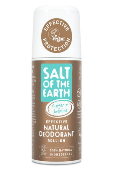 Salt Of The Earth Přírodní kuličkový deodorant se zázvorem a jasmínem Ginger + Jasmine (Natural Deodorant) 75 ml