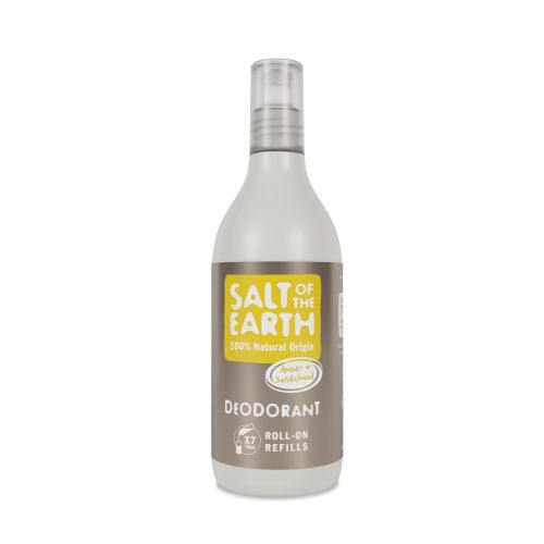 Zobrazit detail výrobku Salt Of The Earth Náhradní náplň do přírodního kuličkového deodorantu Amber & Santalwood (Deo Roll-on Refills) 525 ml