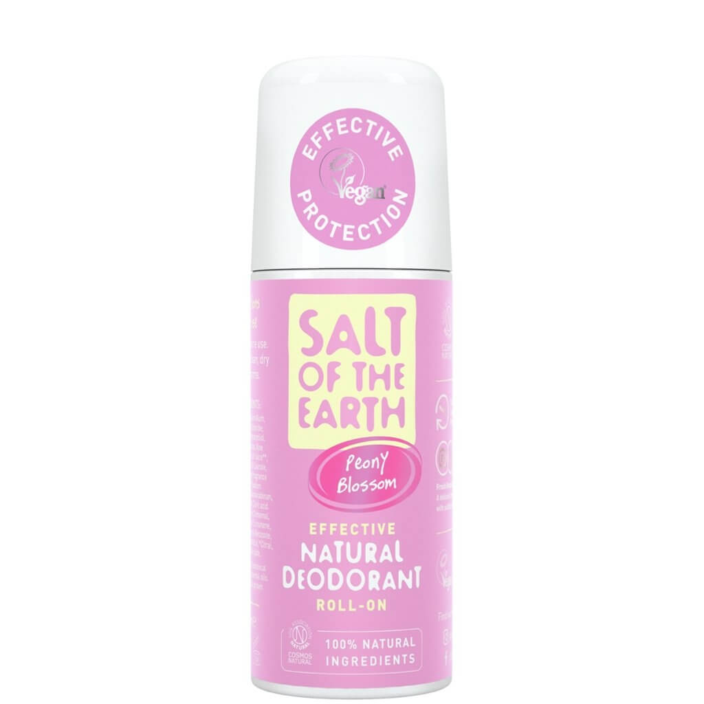 Salt Of The Earth Přírodní kuličkový deodorant Peony Blossom (Natural Deodorant Roll-on) 75 ml