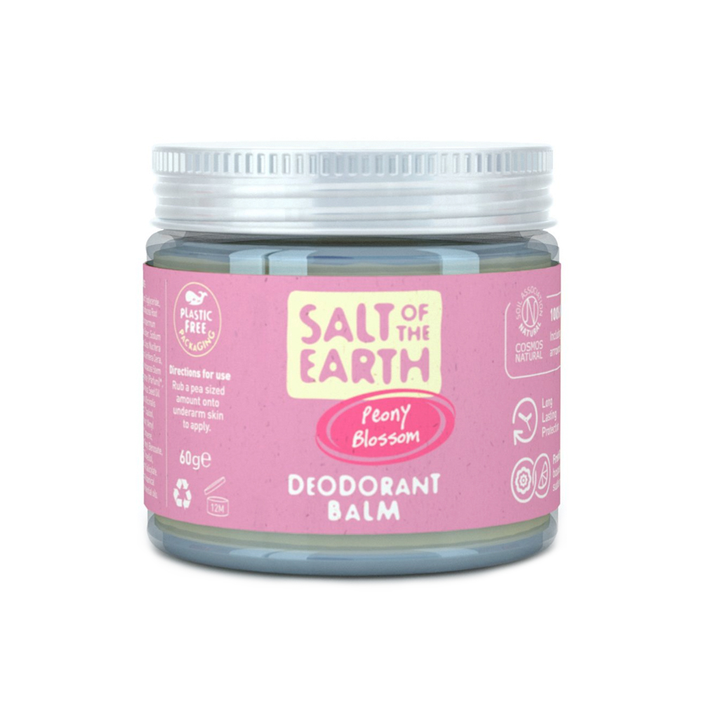 Salt Of The Earth Prírodný minerálny dezodorant Peony Blossom (Deodorant Balm) 60 g