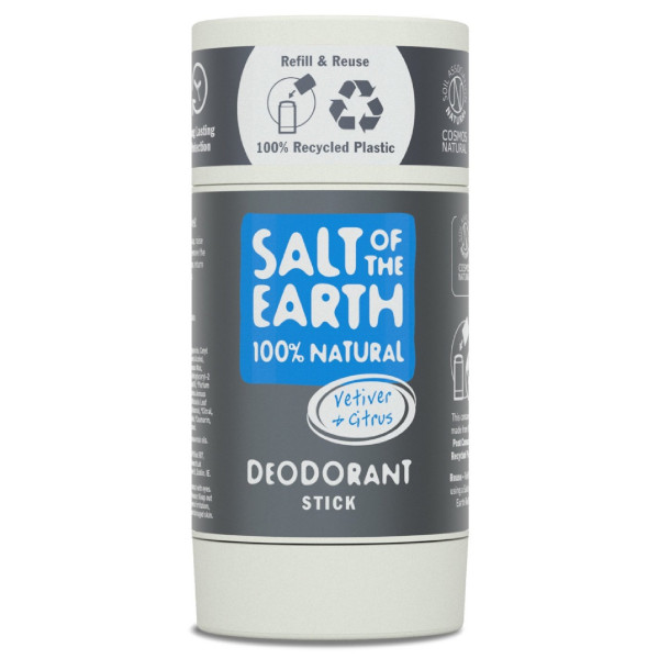 Zobrazit detail výrobku Salt Of The Earth Přírodní tuhý deodorant pro muže Vetiver & citrus (Deodorant Stick) 84 g