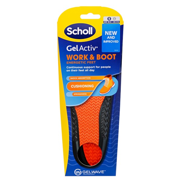 Scholl Branțuri de gel pentru încălțăminte de femei Gel Activ Work & Boot 1 pereche