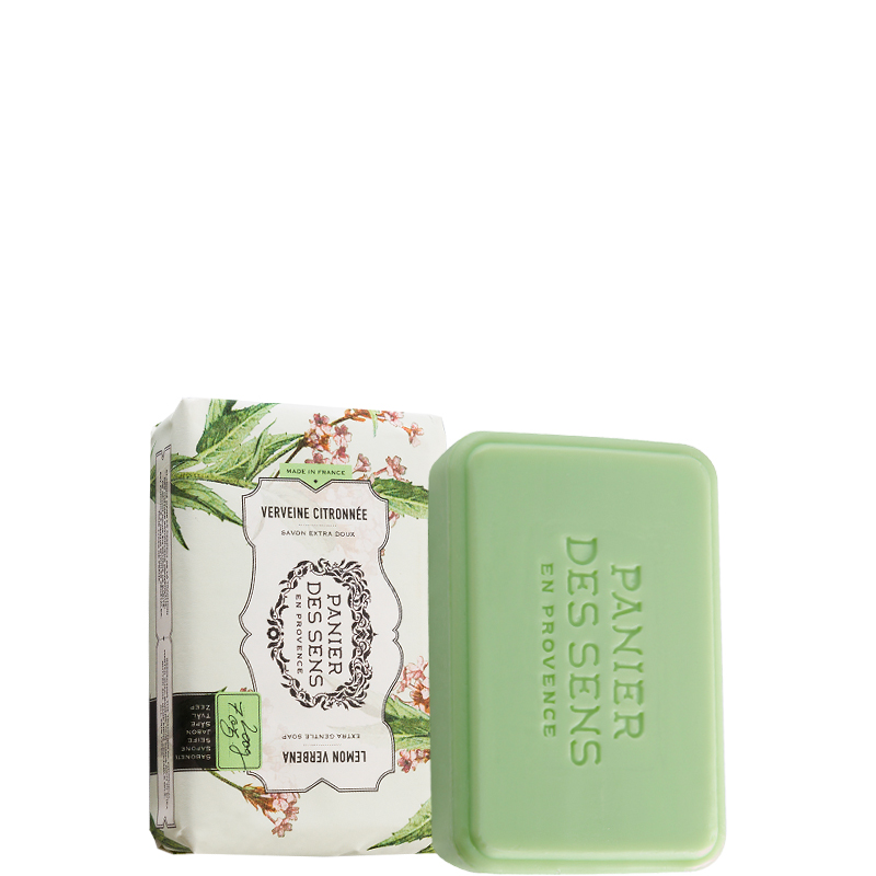 Zobrazit detail výrobku Panier des Sens Extra jemné přírodní mýdlo s bambuckým máslem Citrón a verbena (Extra Gentle Soap) 200 g