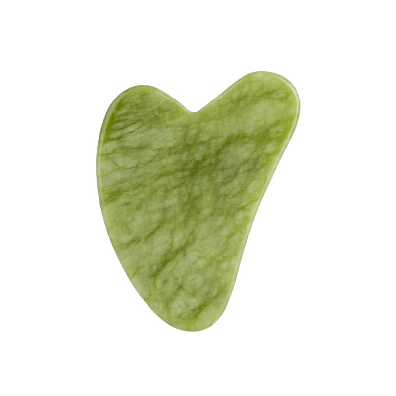 Palsar 7 Masážní destička Guasha zelený xiuyan jadeit (Xiuyan Jade Guasha)