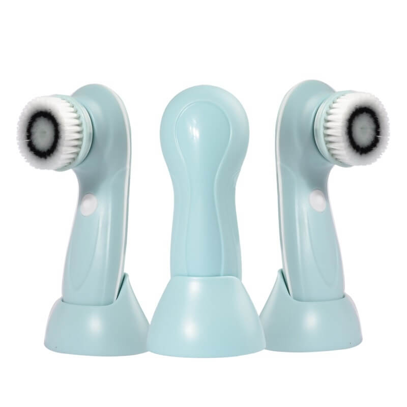 Palsar 7 Rotační čistící kartáček na pleť 3v1 světle modrý (Face Electronic Facial Cleansing Brush)