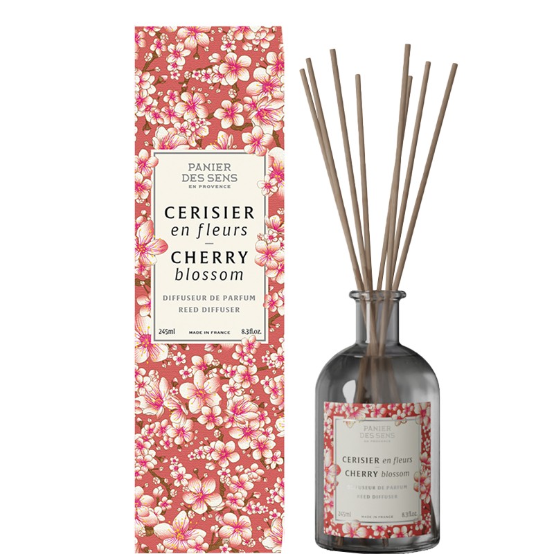 Panier des Sens Aroma difuzér Cherry Blossom (Reed Difuzer) 245 ml