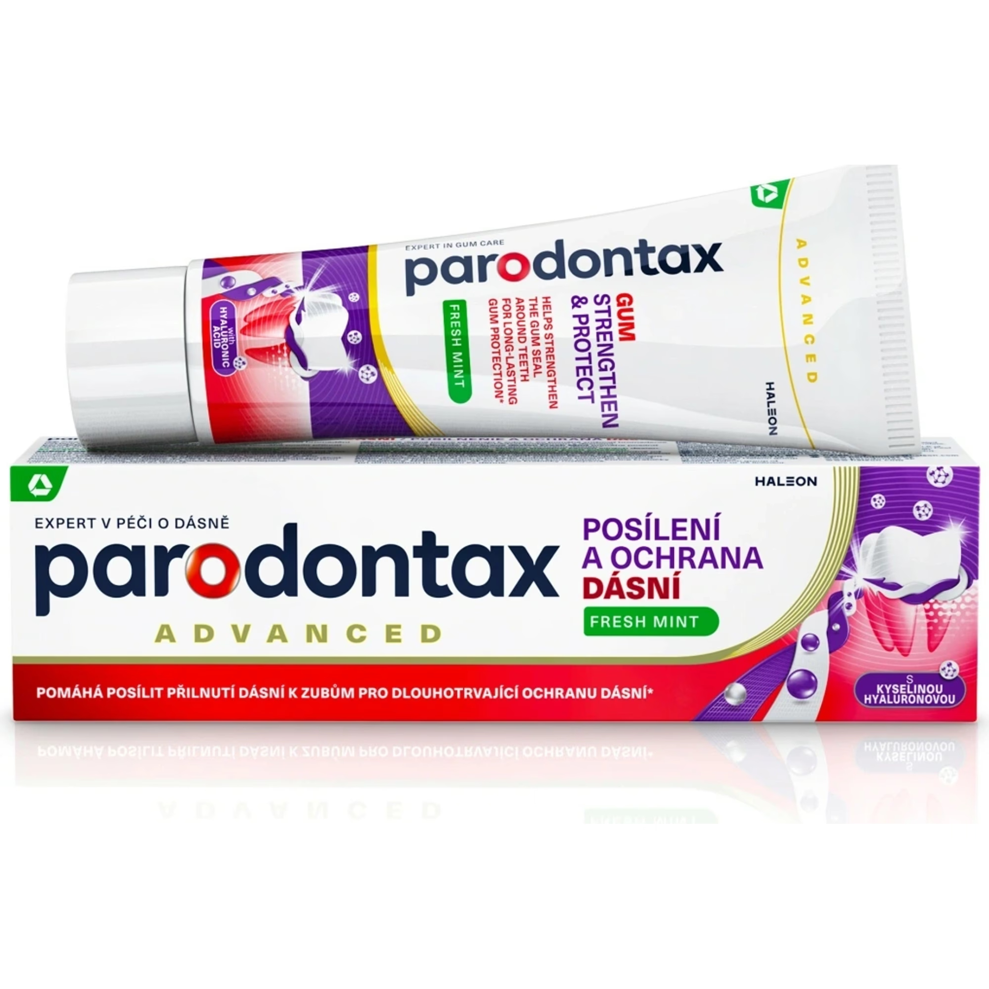 Levně Parodontax Zubní pasta Strengthen & Protect Fresh Mint Toothpaste 75 ml