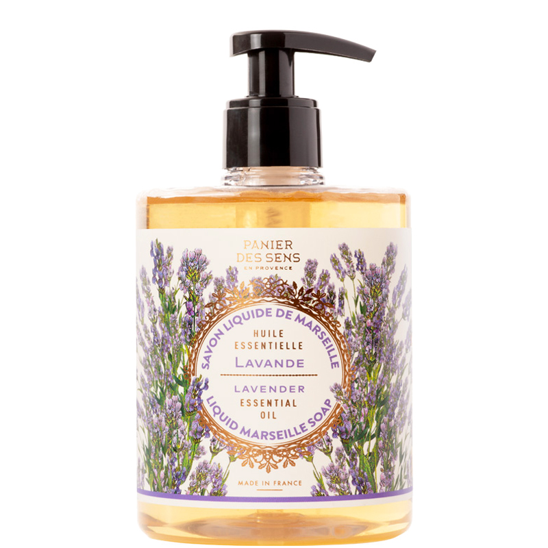 Zobrazit detail výrobku Panier des Sens Tekuté mýdlo pro citlivou pokožku Levandule (Liquid Marseille Soap) 500 ml