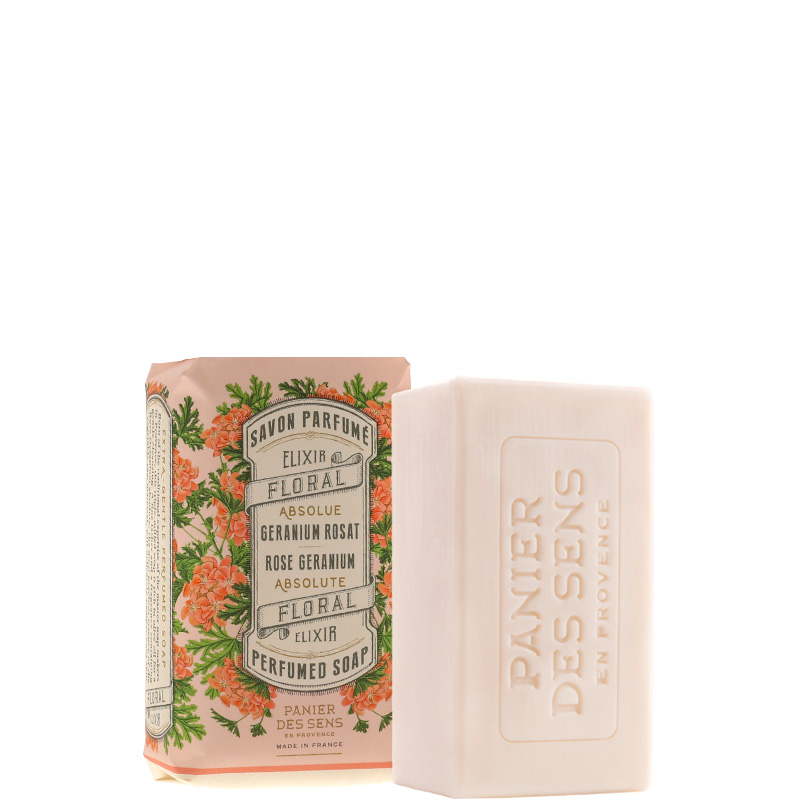 Zobrazit detail výrobku Panier des Sens Třikrát jemně mleté mýdlo Růže a muškát (Perfumed Soap) 150 g