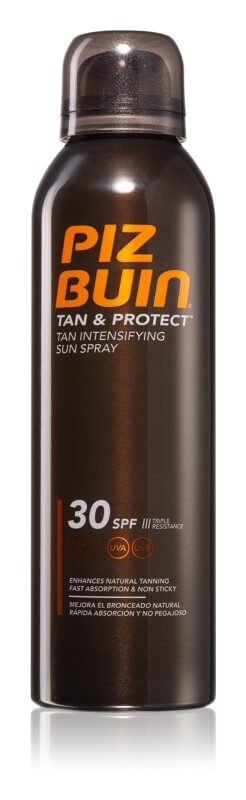 Piz Buin Ochranný sprej pre intenzívnu opálenie Tan & Protect SPF 30 150 ml