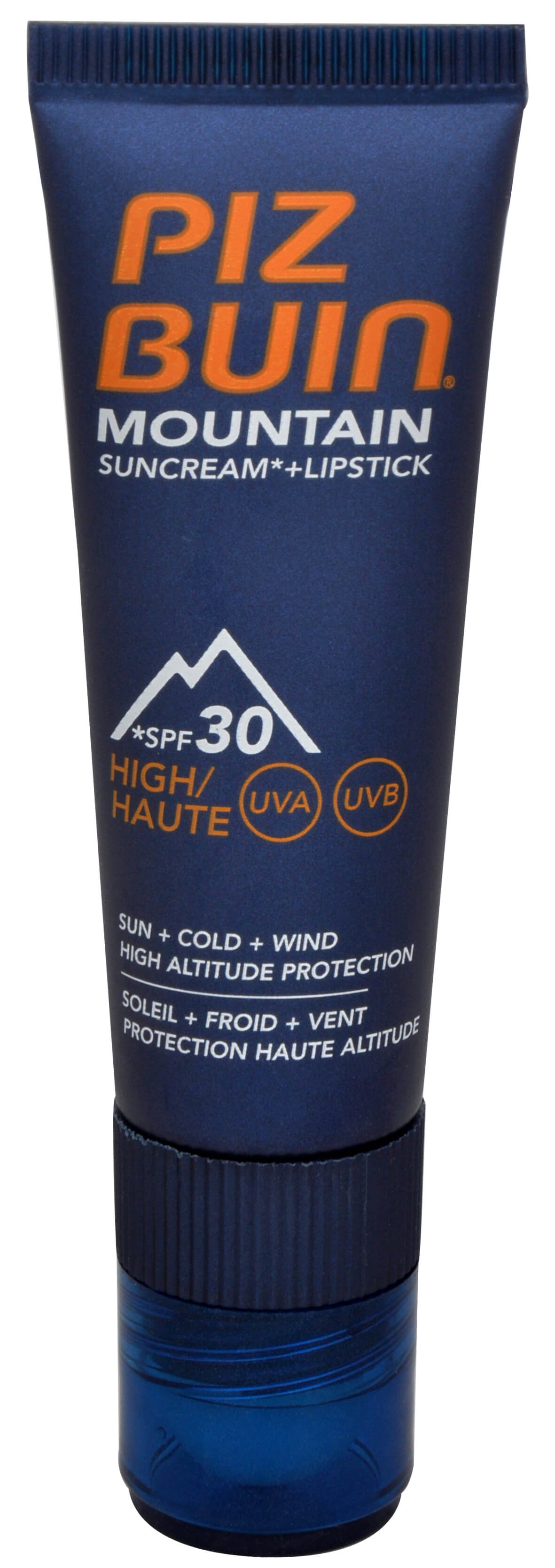 Zobrazit detail výrobku Piz Buin Sluneční krém SPF 30 a ochranný balzám na rty SPF 30 2 v 1 (Mountain Combi 