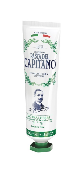 Pasta del Capitano Zubní pasta s bylinnými extrakty Capitano 1905 75 ml