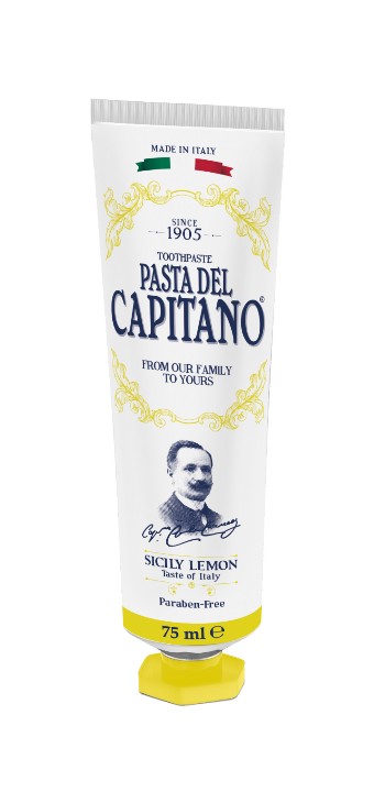 Pasta del Capitano Zubní pasta s přírodním BIO citronem Capitano 1905 75 ml
