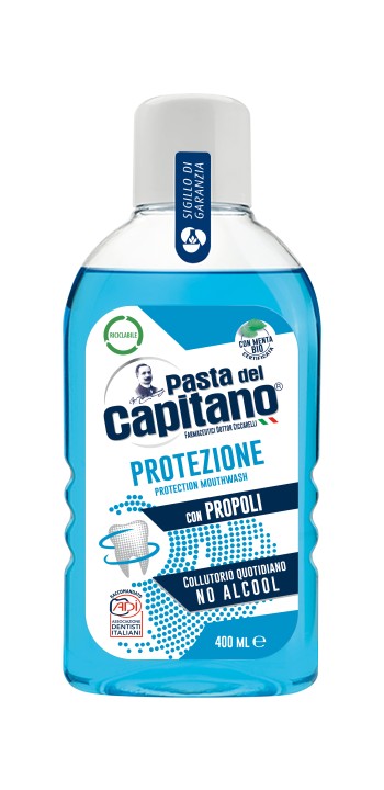 Pasta del Capitano Ústna voda s propolisom Protection 400 ml