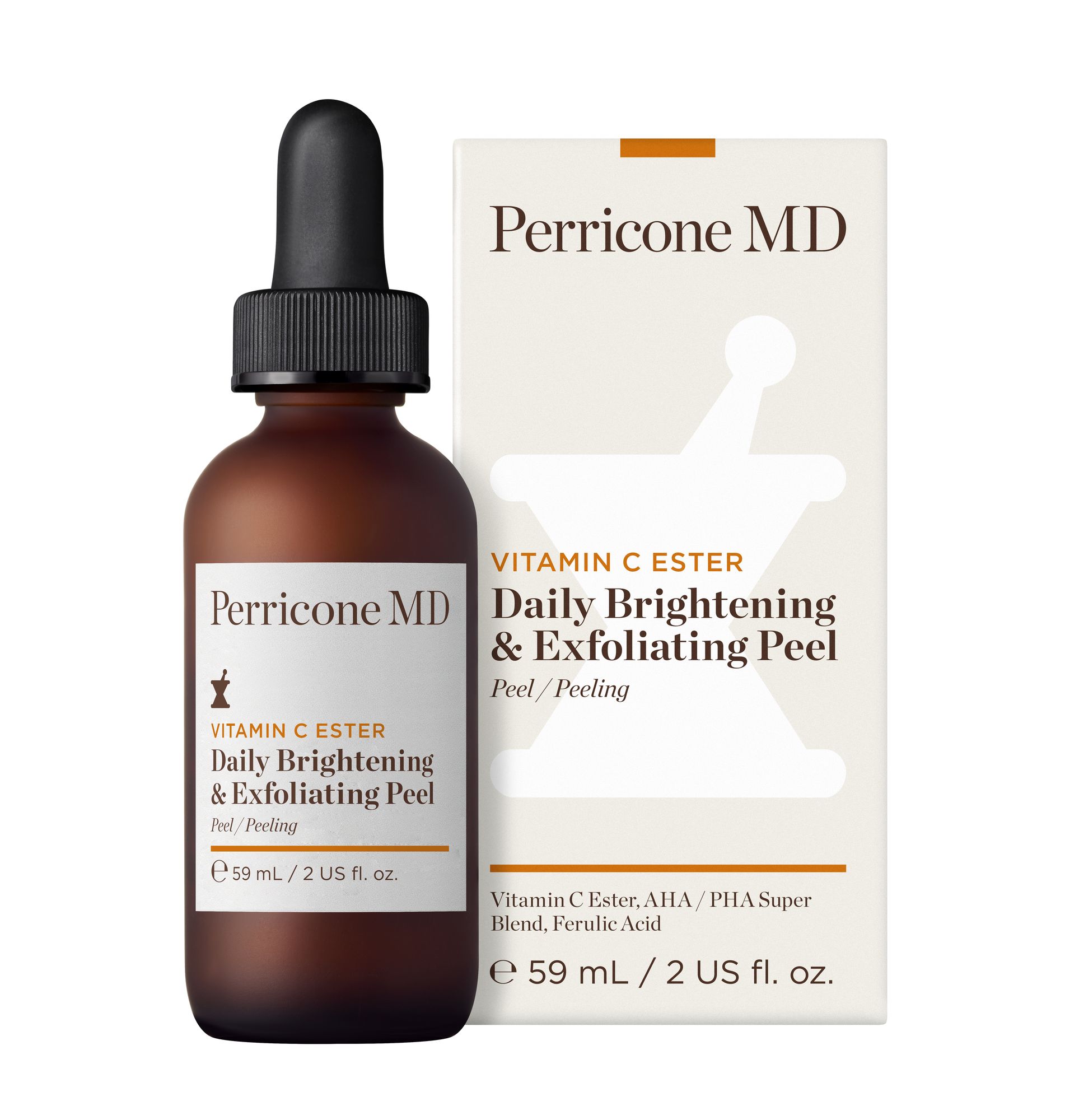 Perricone MD Denný rozjasňujúci a exfoliačný peeling Vitamin C Ester (Daily Brightening and Exfoliating Peel) 59 ml