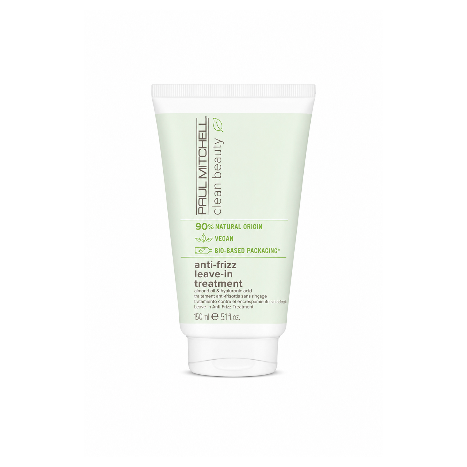 Paul Mitchell Bezoplachové péče proti krepatění vlasů Clean Beauty (Anti-Frizz Leave-in Treatment) 150 ml