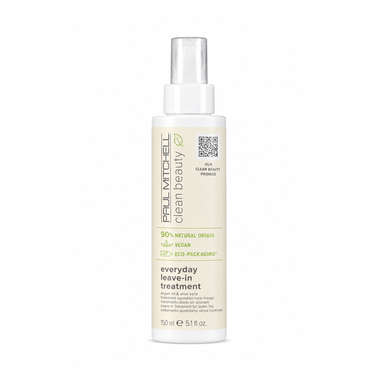 Paul Mitchell Bezoplachový krém pro výživu a hydrataci vlasů Clean Beauty (Everyday Leave-in Treatment) 150 ml