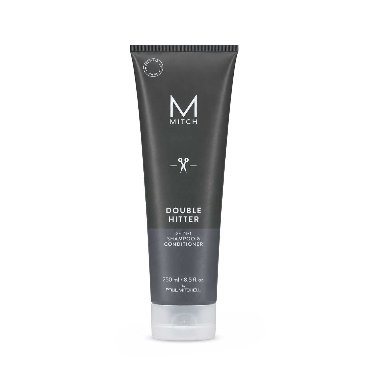 Bezsulfátový pečující šampon a kondicionér 2v1 Mitch (Double Hitter Sulfate-Free 2 In 1 Shampoo & Conditioner) 250 ml