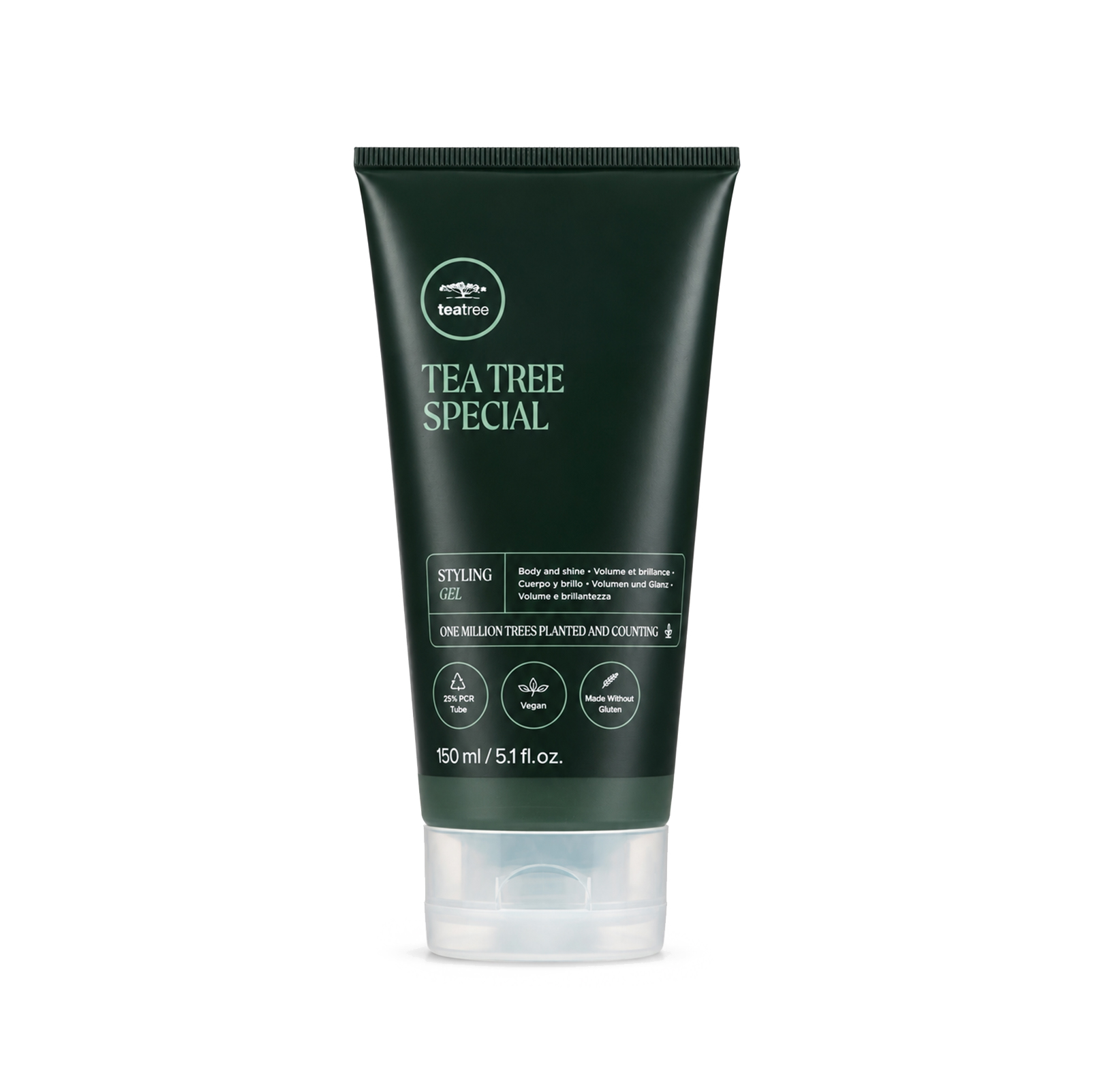 Paul Mitchell Stylingový gel pro objem a lesk vlasů Tea Tree (Styling Gel) 150 ml