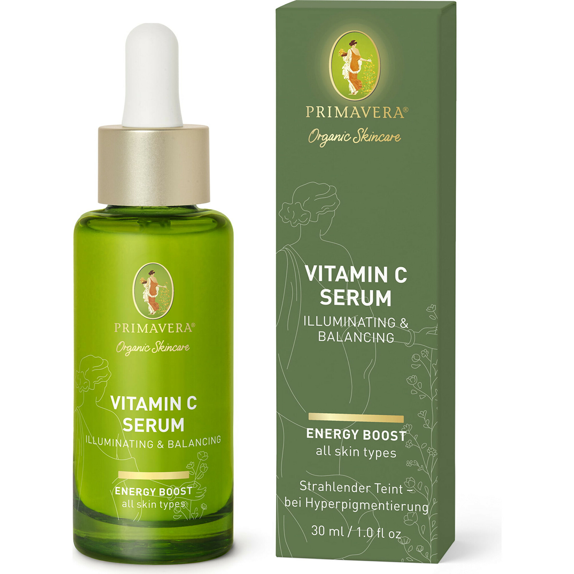 Zobrazit detail výrobku Primavera Rozjasňující pleťové sérum Illuminating & Balancing Vitamin C (Serum) 30 ml