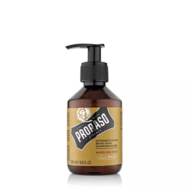 Levně Proraso Mýdlo na plnovous Wood & Spice (Beard Wash) 200 ml