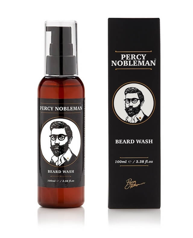 Percy Nobleman Šampon na vousy s vůní cedrového dřeva (Beard Wash) 100 ml