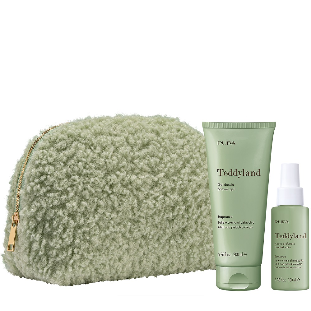PUPA Milano Darčeková sada Milk and Pistacchio Cream Teddyland
