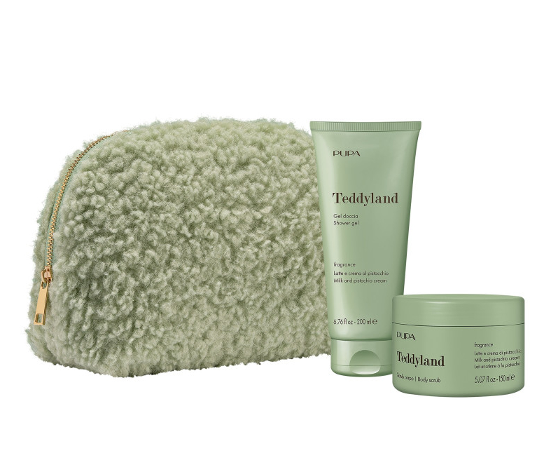 PUPA Milano Darčeková sada Teddyland Milk and Pistachio Cream