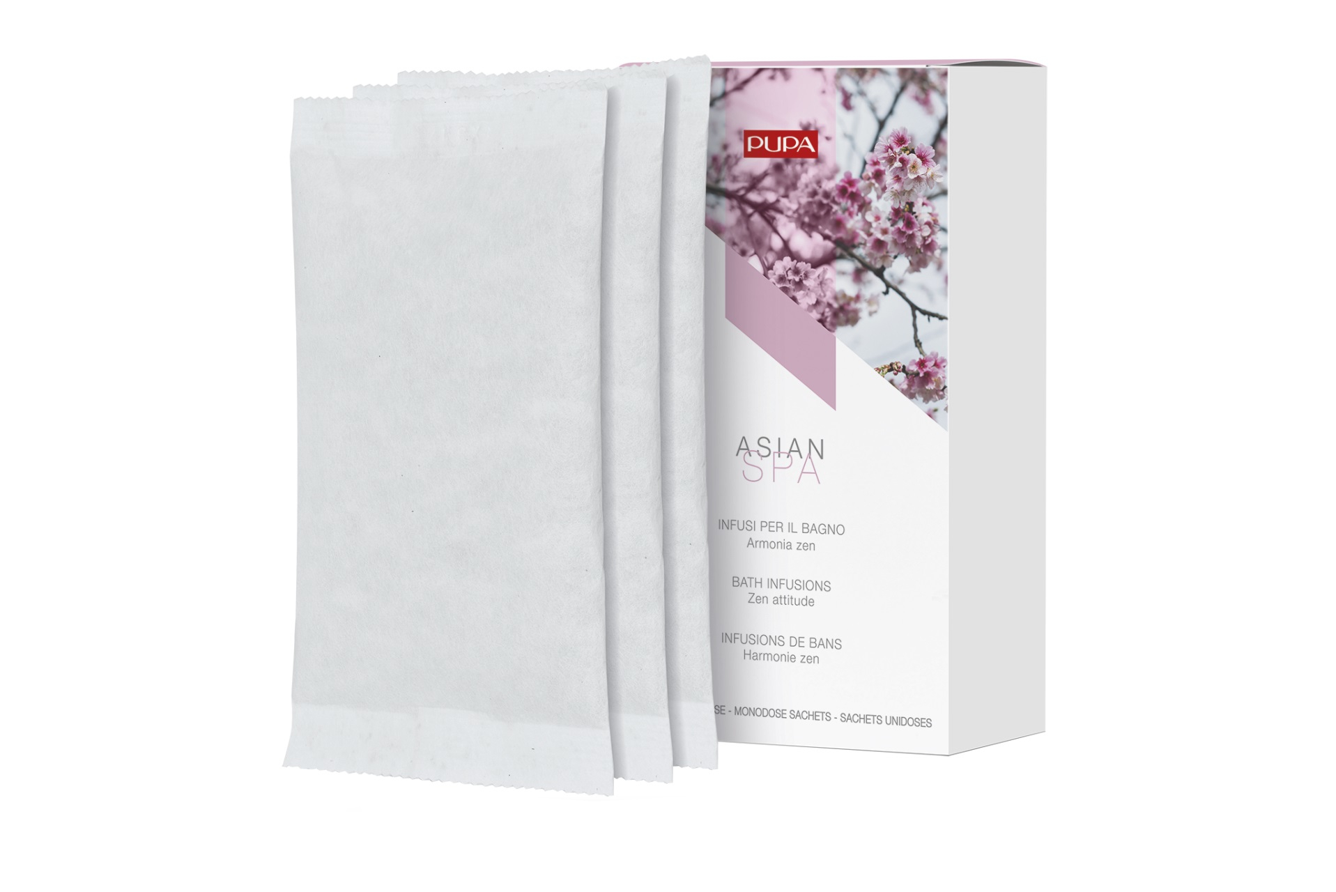 Levně PUPA Milano Bylinky do koupele Asian Spa (Bath Infusions) 3 ks