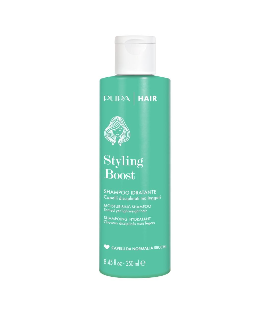 Levně PUPA Milano Hydratační šampon Styling Boost (Moisturising Shampoo) 250 ml
