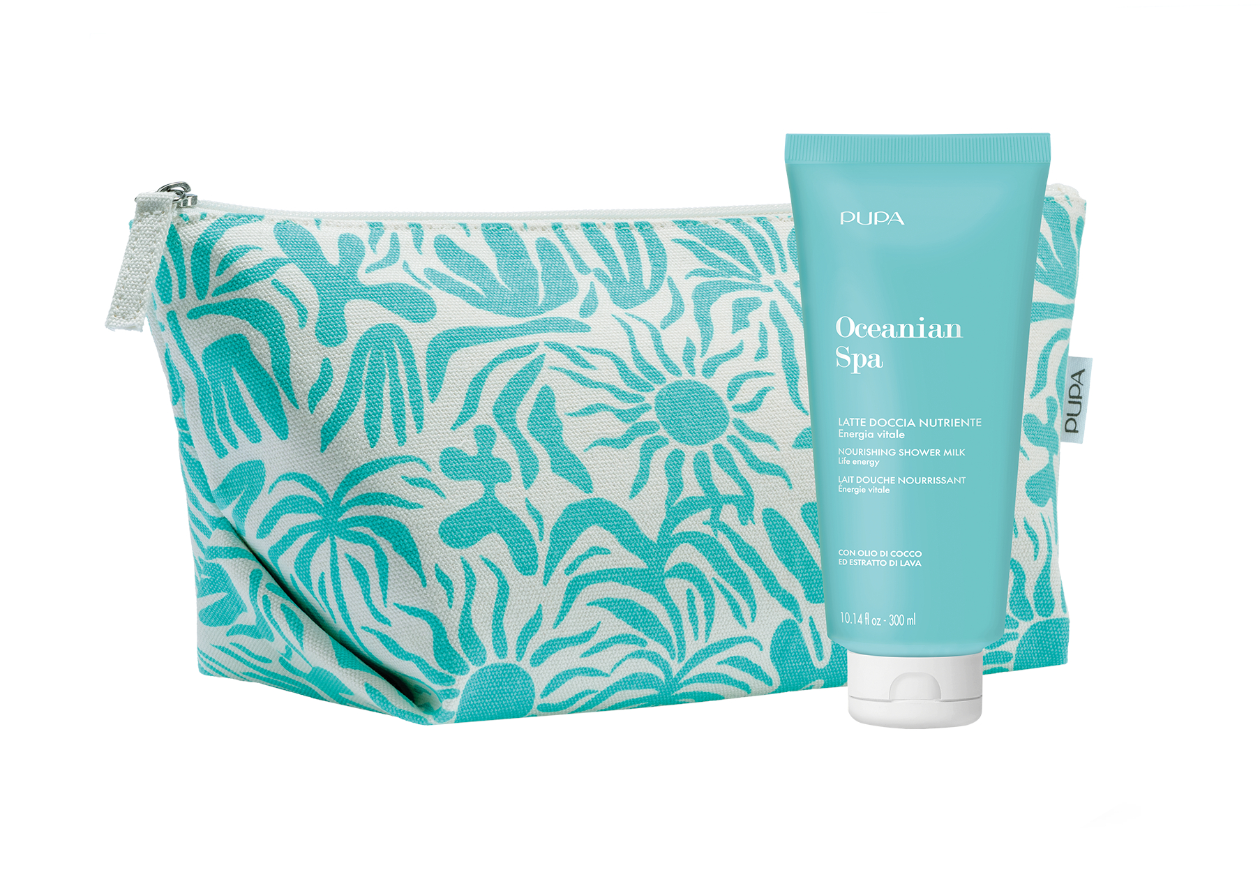 PUPA Milano Sprchové mlieko s taštičkou Oceanian Spa Shower Milk 300 ml