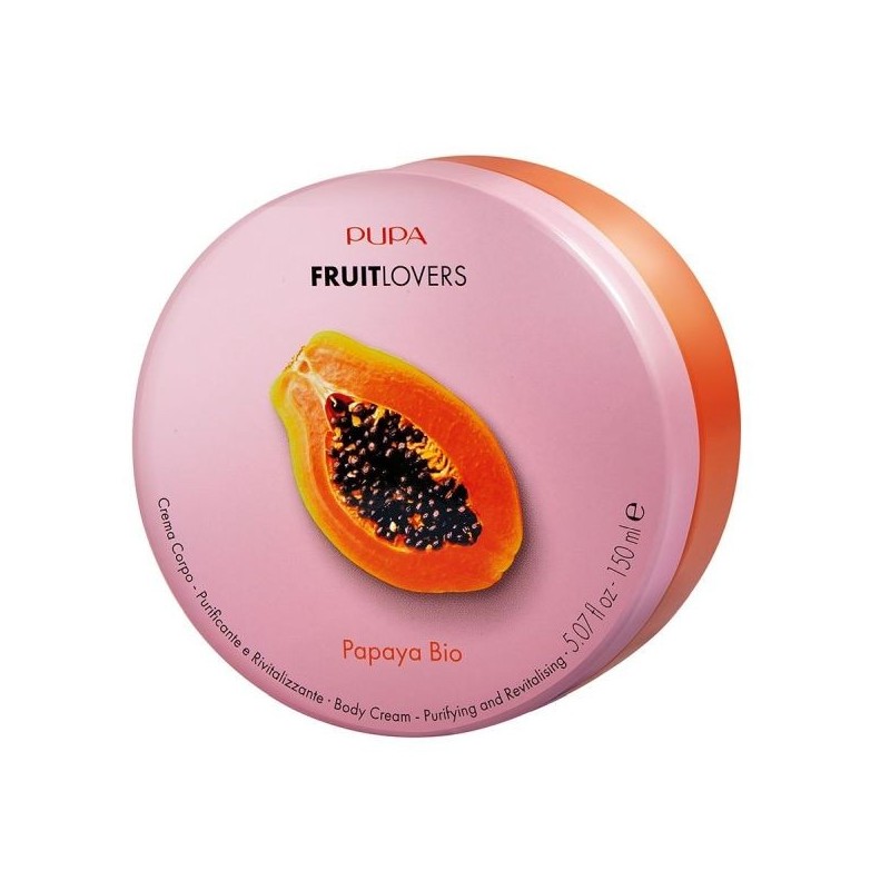 Levně PUPA Milano Tělový krém Papaya Bio Fruit Lovers (Body Cream) 150 ml