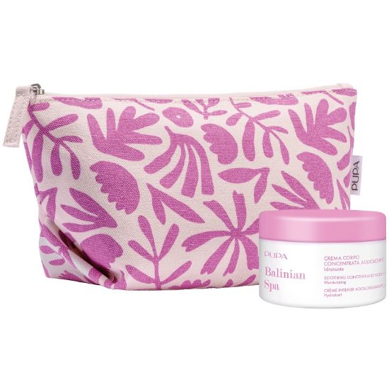 PUPA Milano Telový krém s taštičkou Soothing Body Cream 150 ml