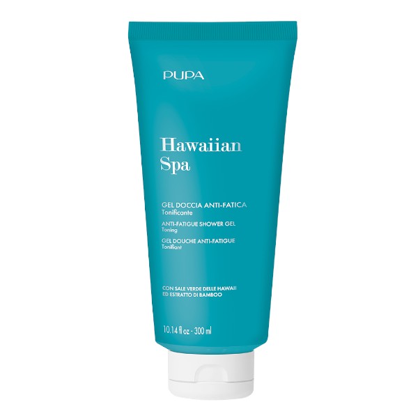 PUPA Milano Sprchový gel s havajskou zelenou solí a extraktem z bambusu Hawaiian Spa (Anti-Fatigue Shower Gel) 300 ml