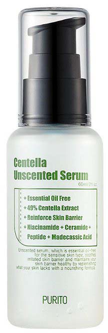 PURITO Neparfémované zklidňující sérum Centella Unscented (Serum) 60 ml