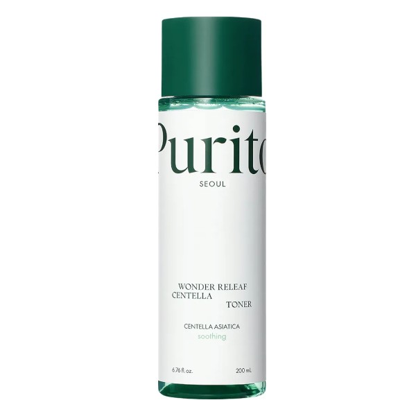 PURITO Zklidňující tonikum s pupečníkem asijským (Wonder Releaf Centella Toner) 200 ml