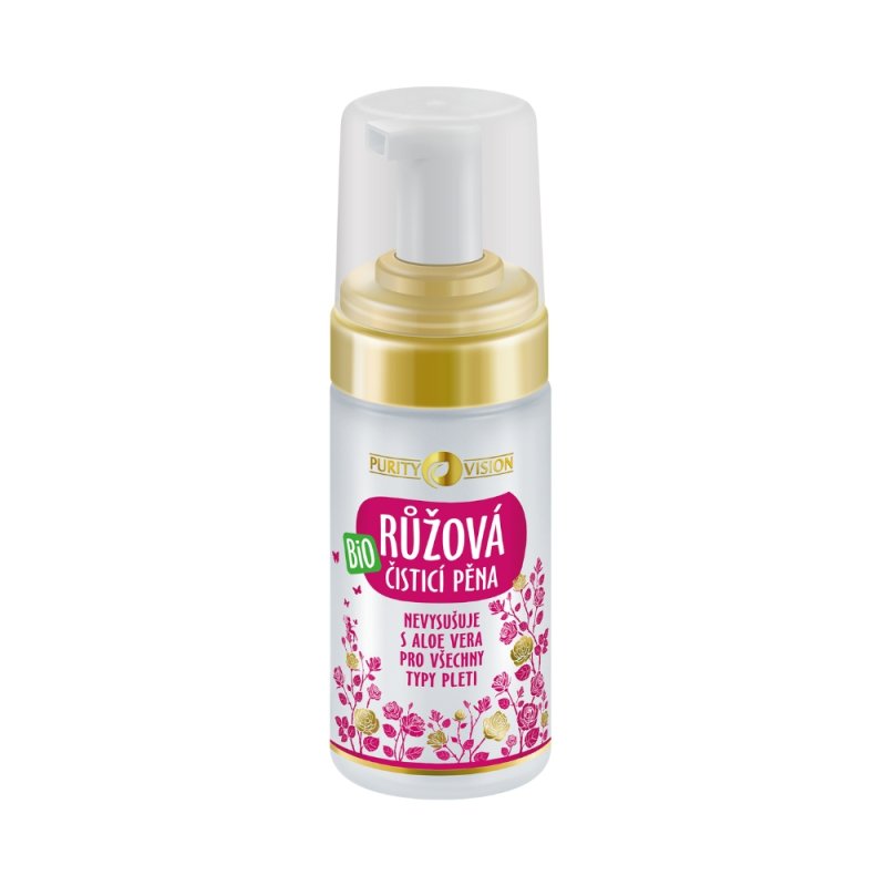 Purity Vision Bio Ružová čistiaca pena 90 ml