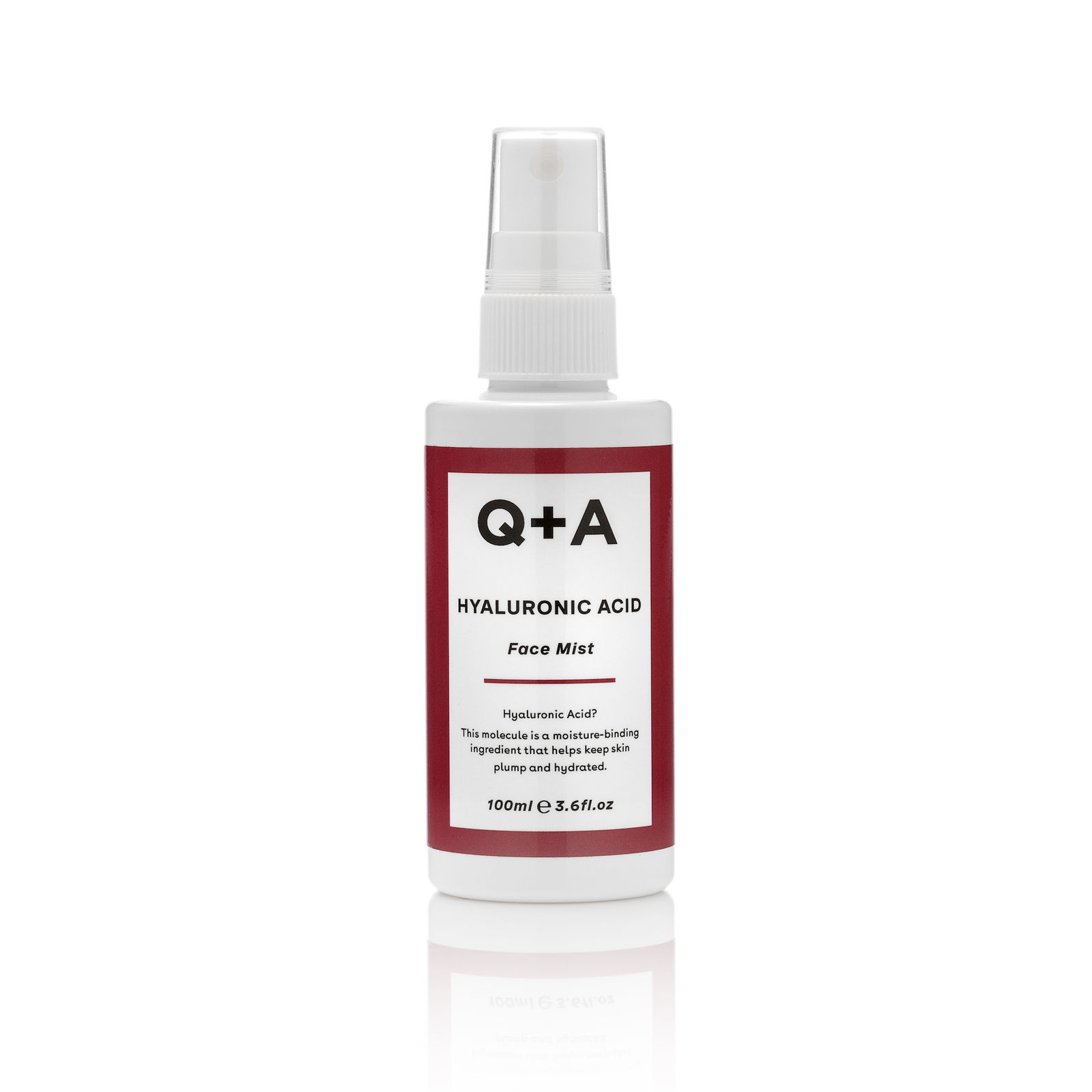Q+A Pleťový osvěžující sprej s kyselinou hyaluronovou (Face Mist) 100 ml