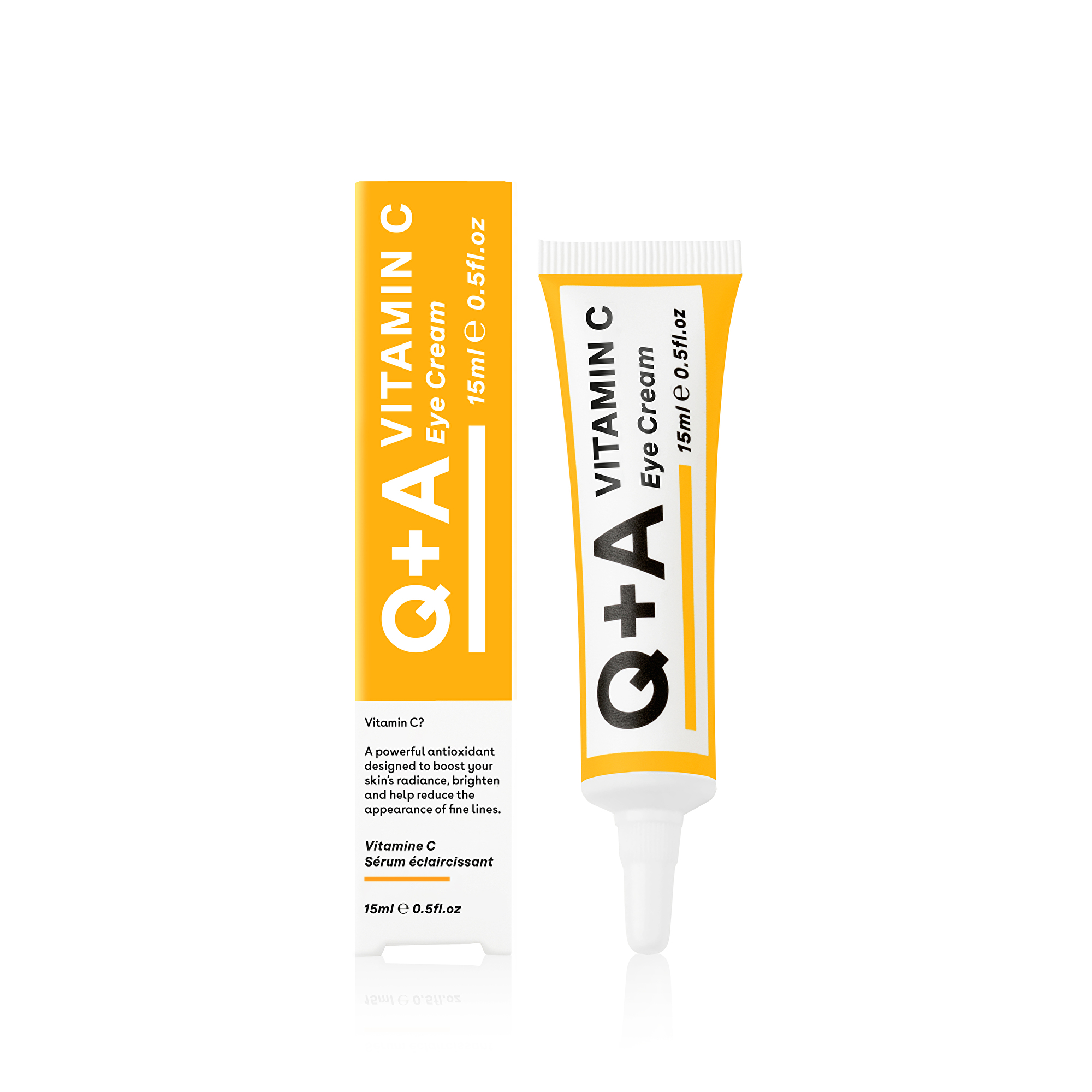 Levně Q+A Oční krém s vitamínem C Q+A (Eye Cream) 15 ml