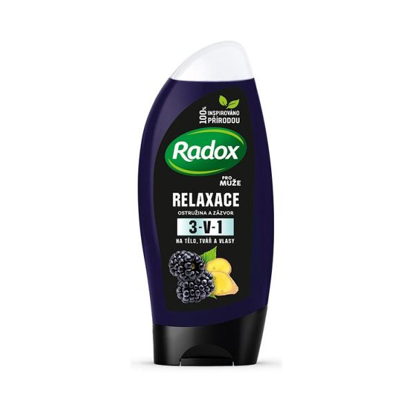 Radox Sprchový gel Feel Wild 3 v 1 (Shower Gel & Shampoo) 250 ml