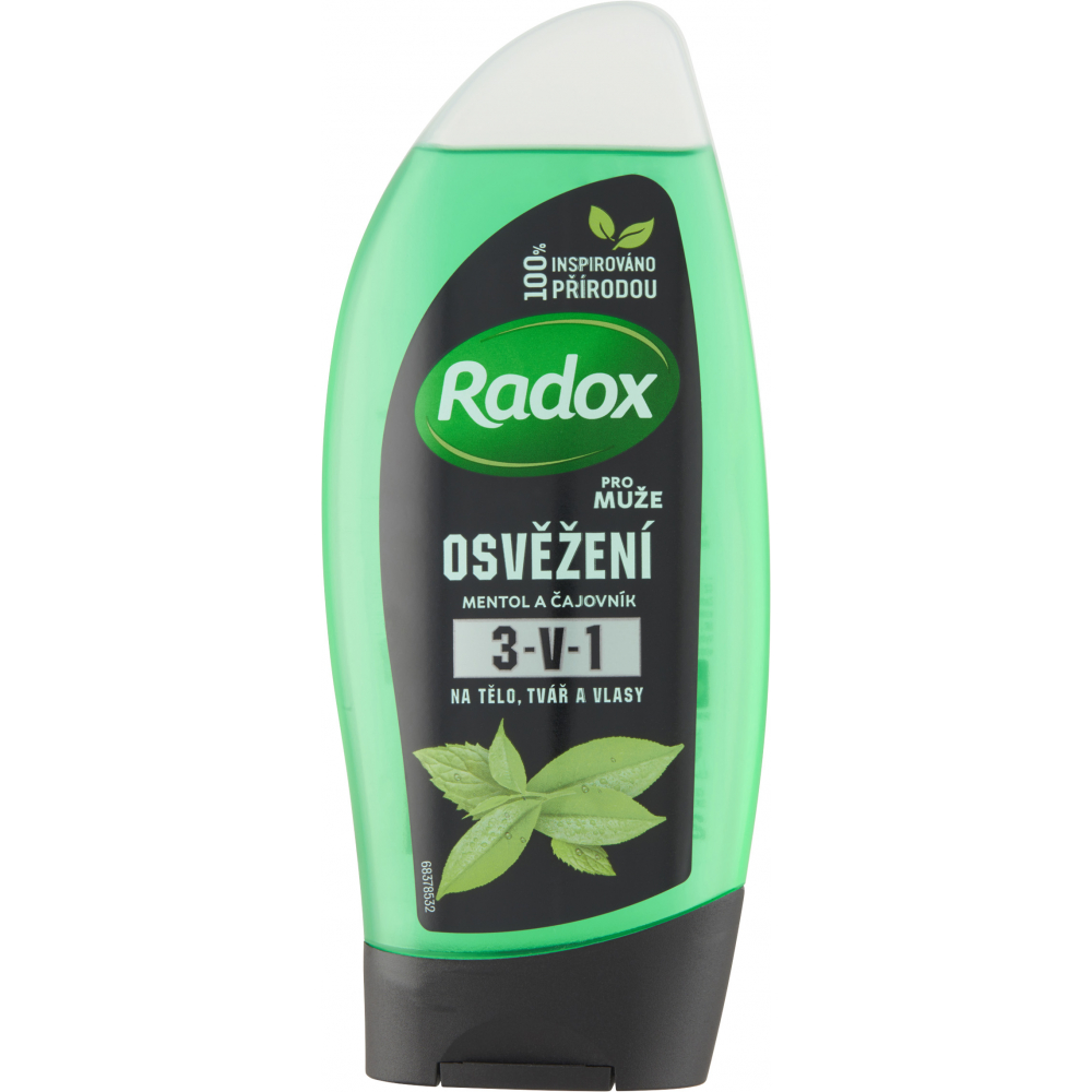Radox Sprchový gel na obličej, tělo a vlasy Osvěžení (Shower Gel) 400 ml