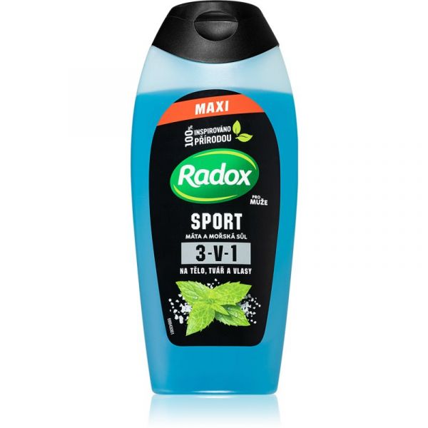 Radox Sprchový gel na obličej, tělo a vlasy Sport (Shower Gel) 400 ml