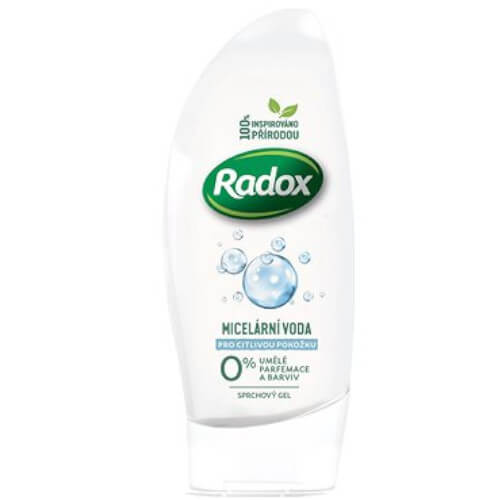 Radox Sprchový gél Natural Micelárna voda (Shower Gel) 250 ml + 2 mesiace na vrátenie tovaru
