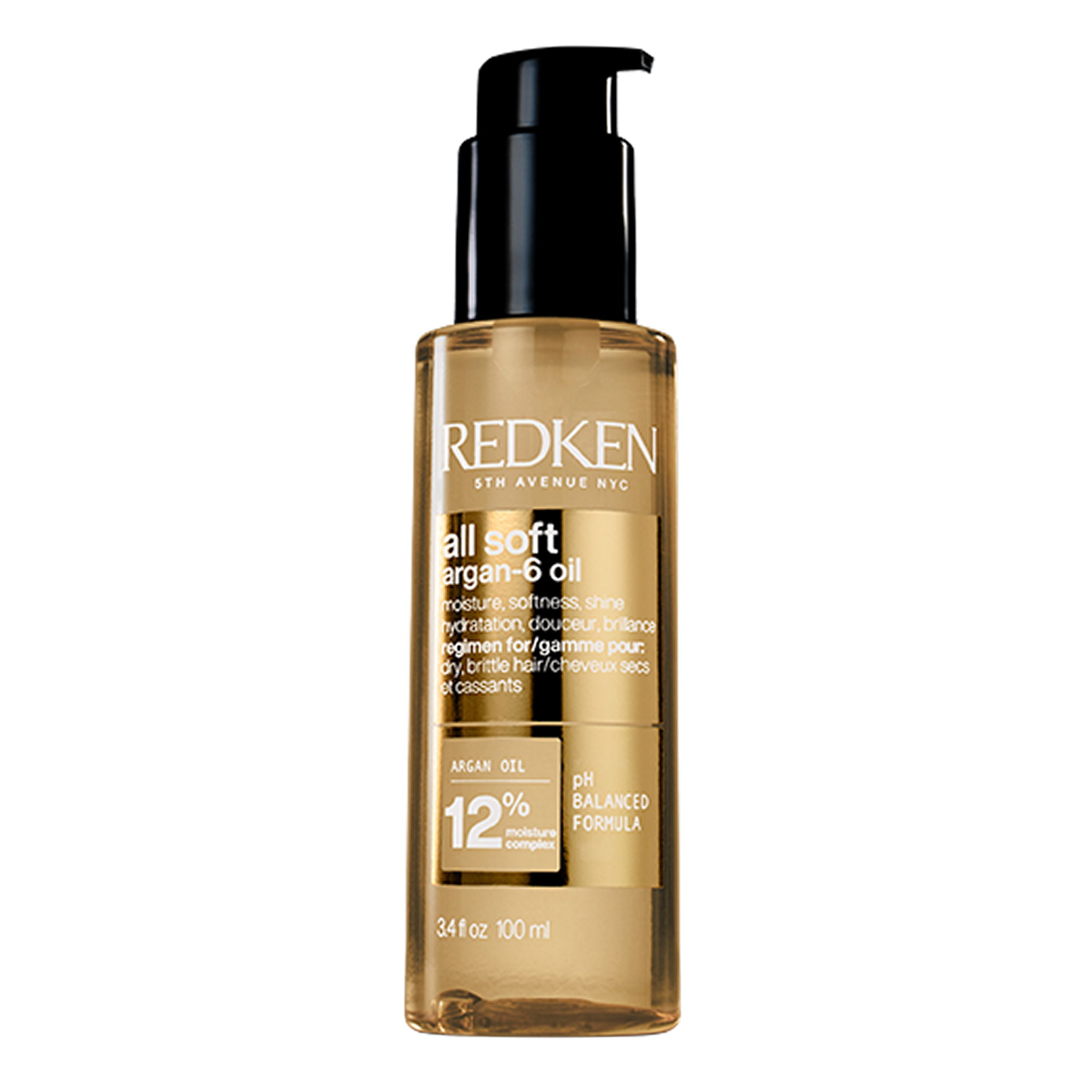Redken Viacúčelový olej All Soft Argan-6 (Oil) 100 ml