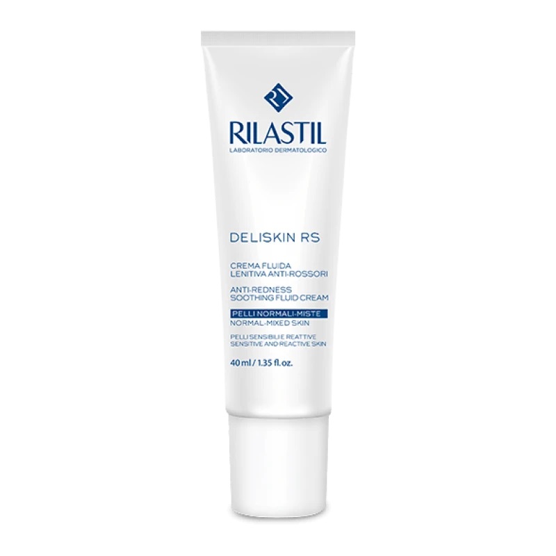 Zobrazit detail výrobku Rilastil Pleťový krém proti zarudnutí Deliskin RS (Anti-Redness Soothing Cream) 40 ml